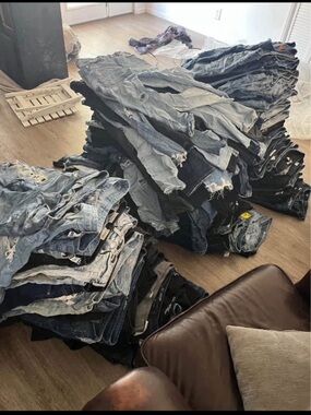 Womens Jeans Bundle 8 Pairs Mixed Brand Denim Lot Pick Size Range 8 PAIRS